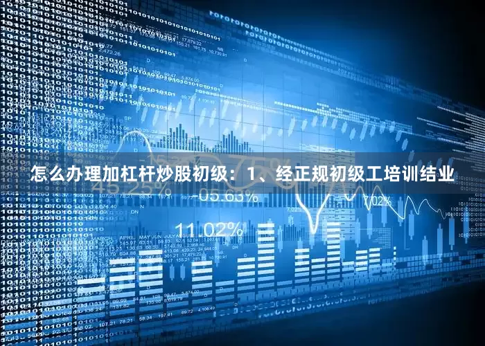 怎么办理加杠杆炒股初级：1、经正规初级工培训结业